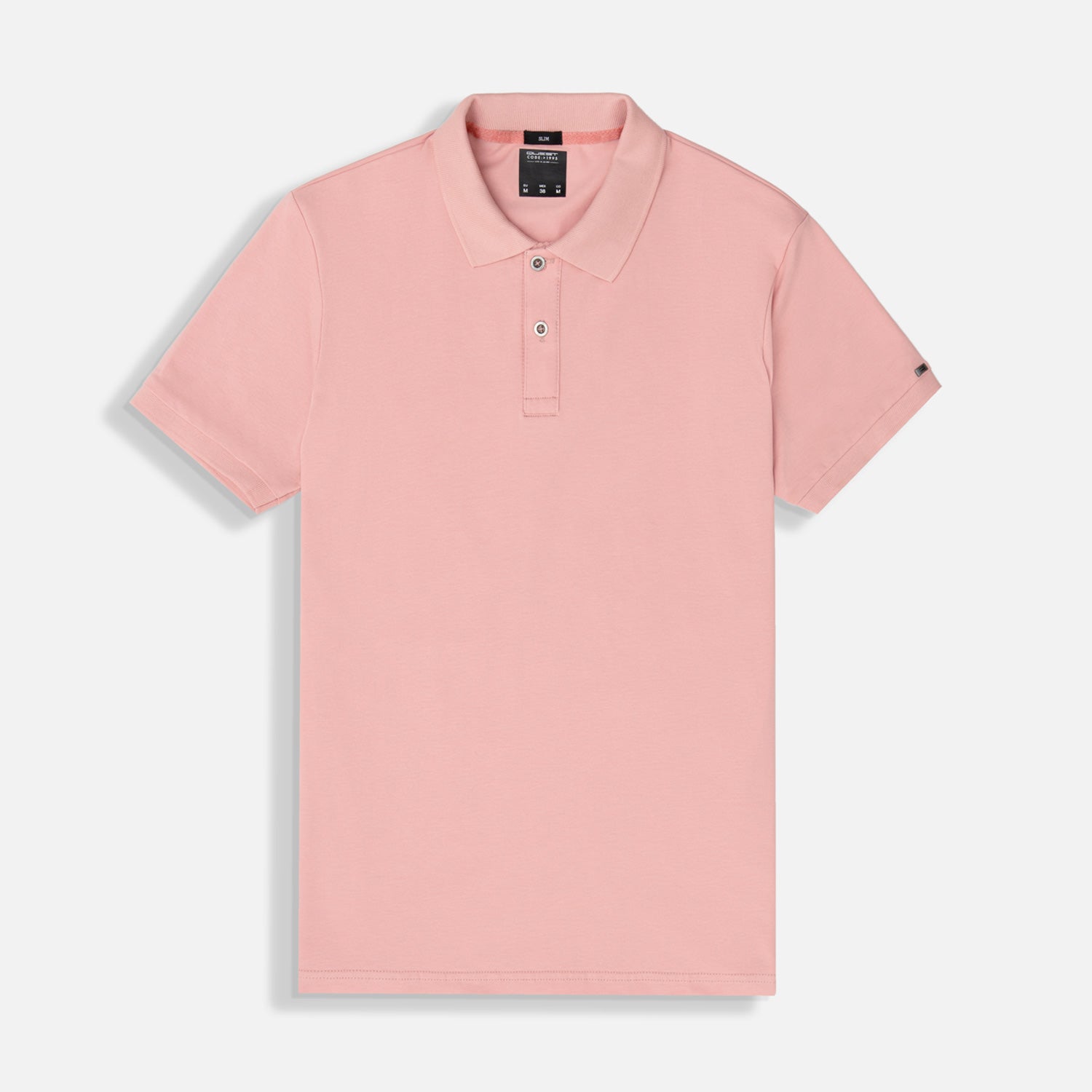 POLO MANGA CORTA COLOR ROSADO EMPOLVADO