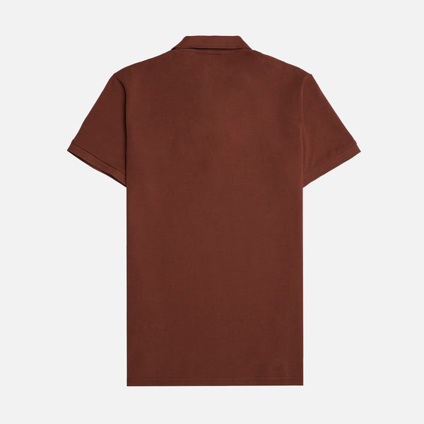 POLO MANGA CORTA COLOR BRUNETTE