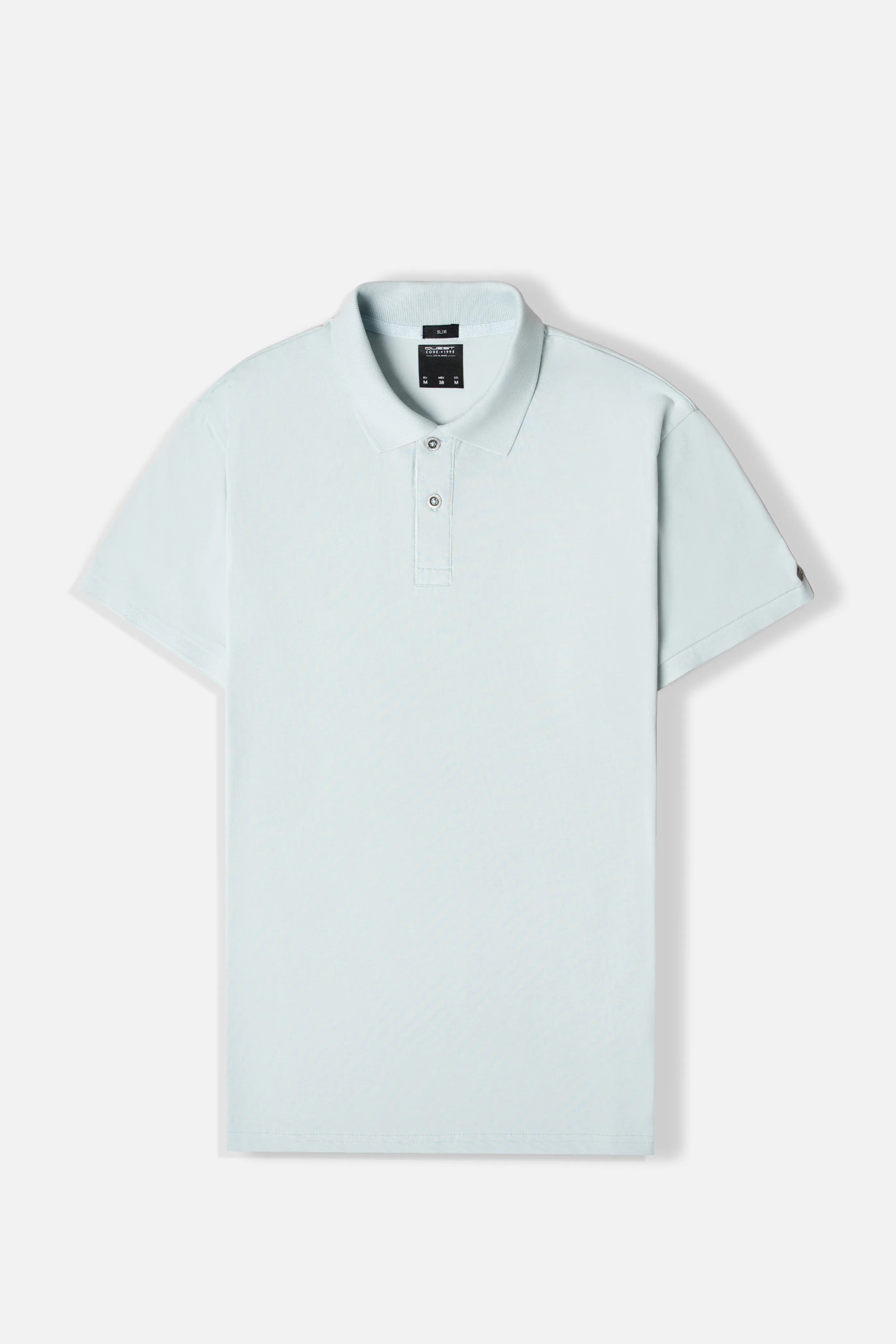 POLO MANGA CORTA COLOR BABY BLUE