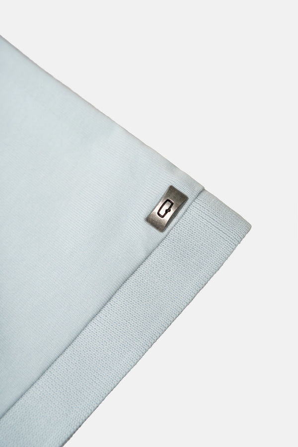 POLO MANGA CORTA COLOR BABY BLUE