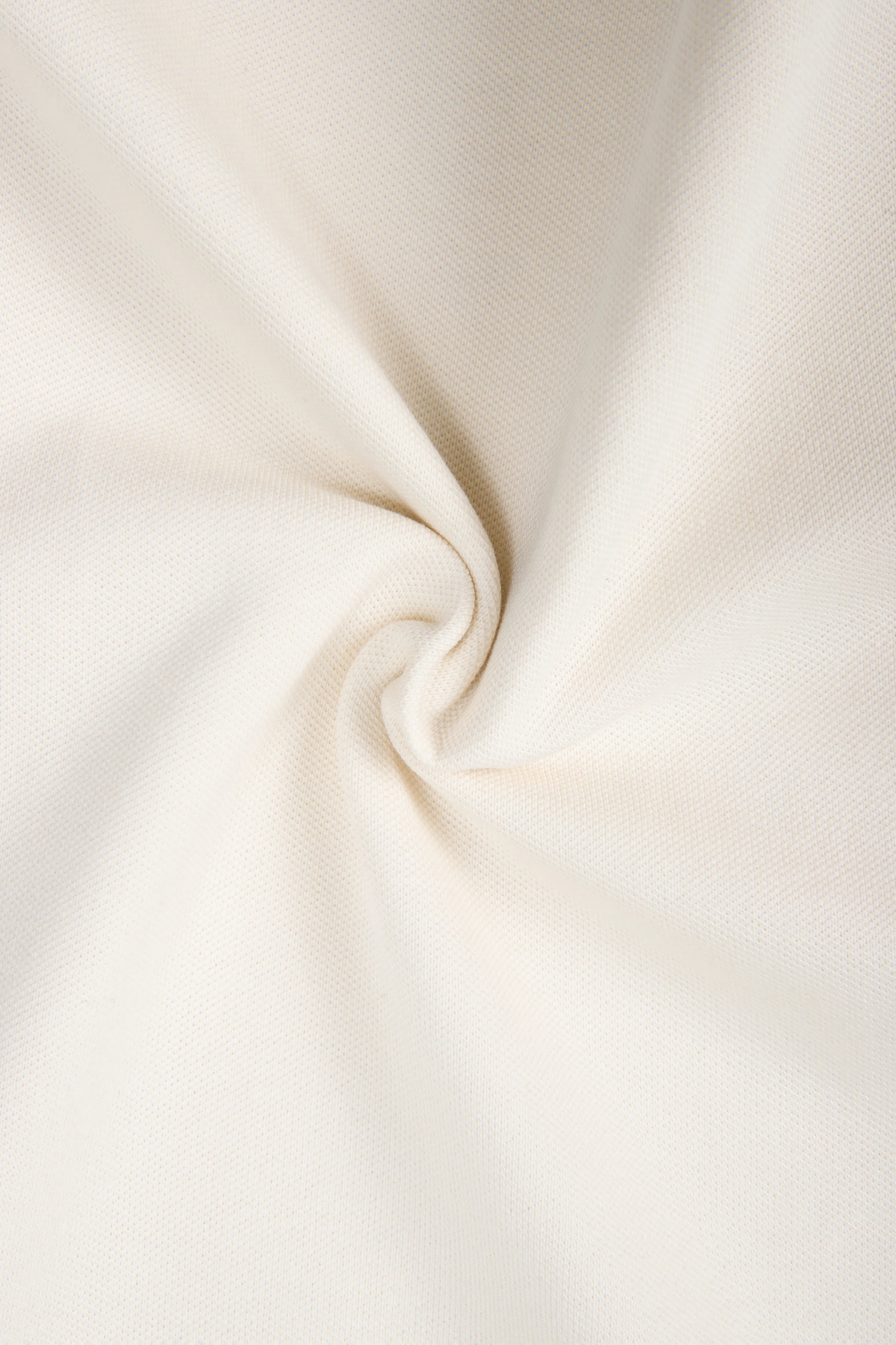 POLO TIPPING COLOR IVORY MARFIL-BRUNETTE