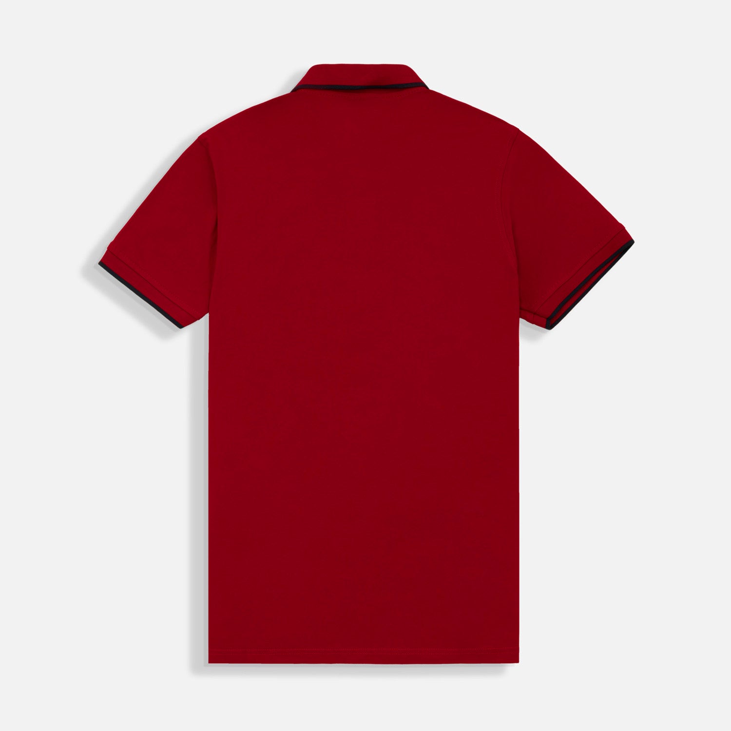 POLO TIPPING COLOR ROJO-AZUL NOCHE