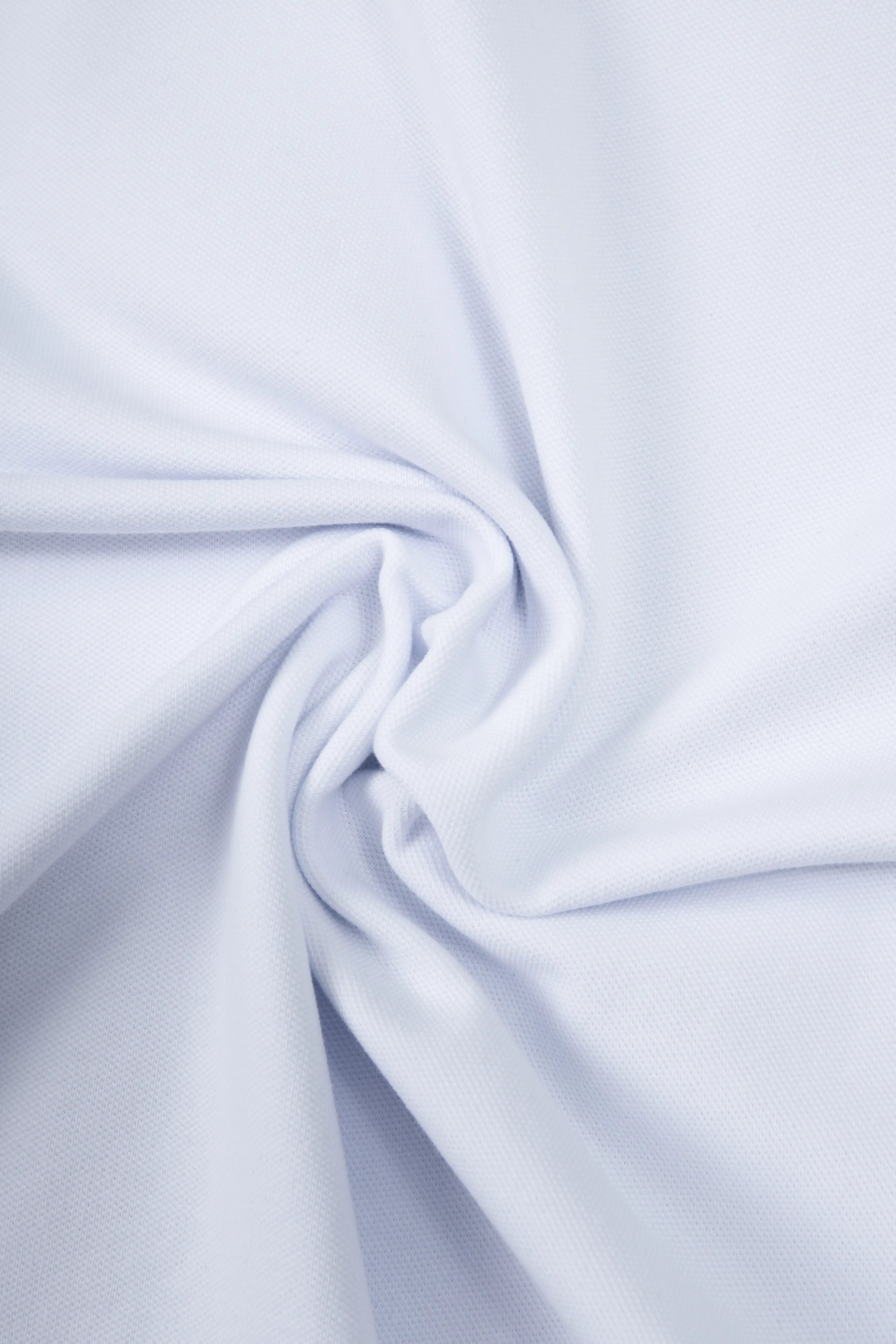 POLO TIPPING COLOR BLANCO-AZUL GLACIAR