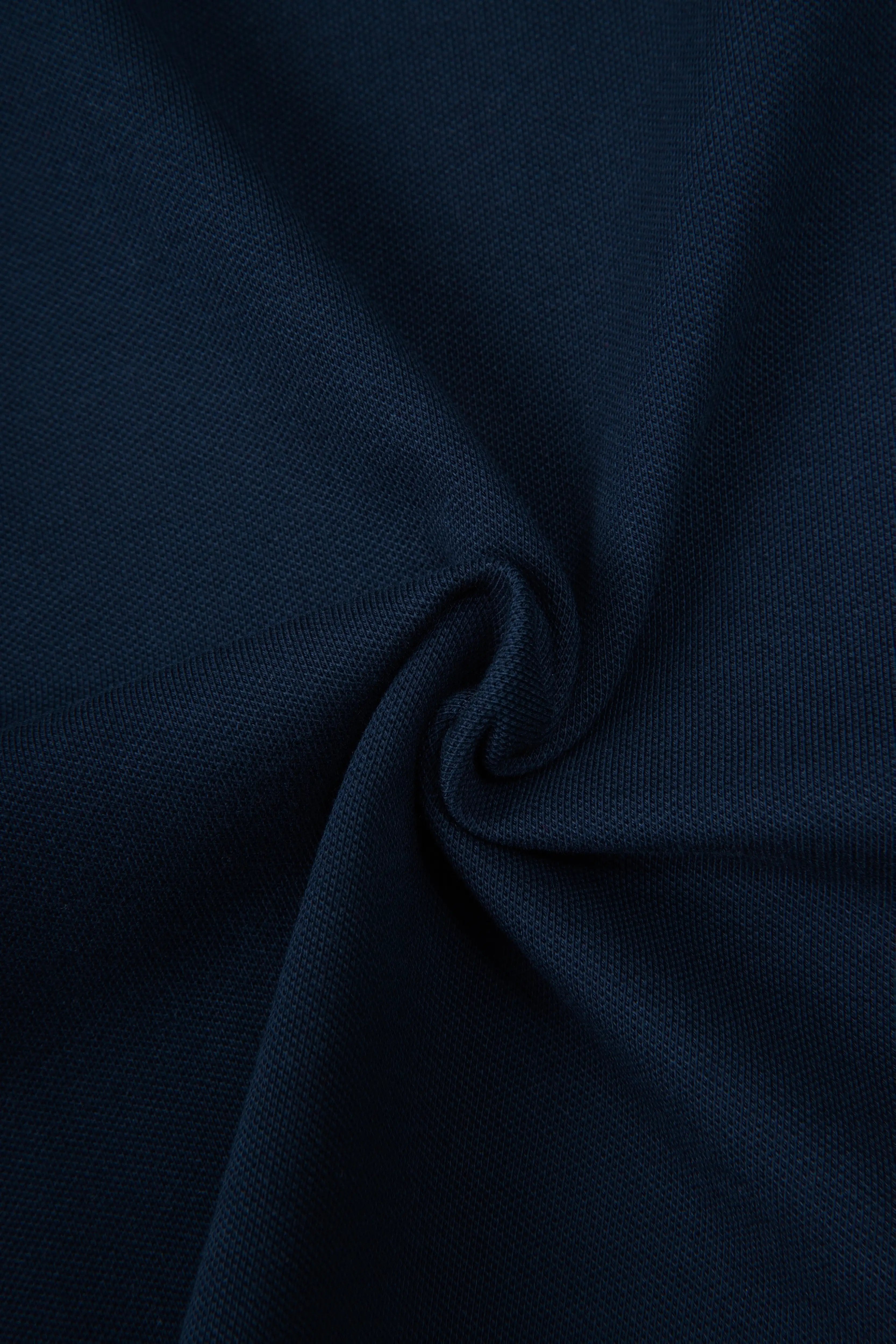 POLO TIPPING COLOR AZUL OSCURO-WHITECAP GRAY