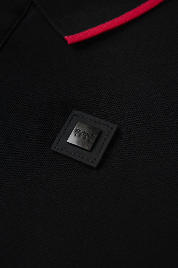 POLO TIPPING COLOR NEGRO-SKI PATROL