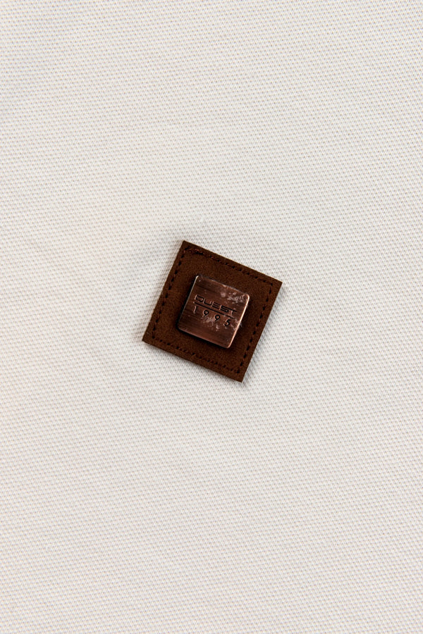 POLO TIPPING COLOR IVORY - SHAVED CHOCOLATE
