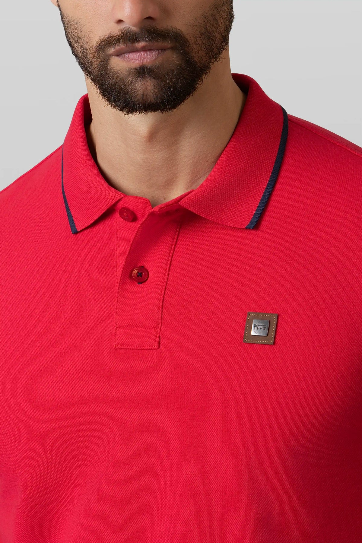 POLO TIPPING COLOR SKI PATROL - NAVY BLAZER