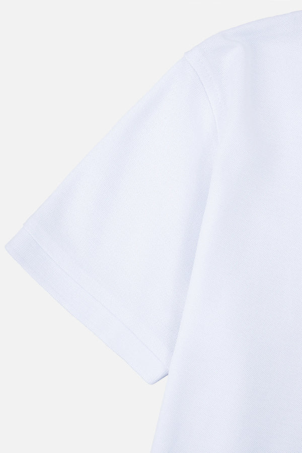 POLO SLIM COLOR BLANCO OPTICO