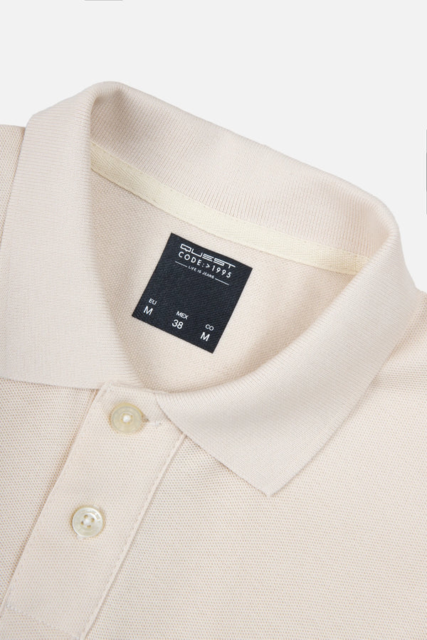 POLO SLIM COLOR BRAZILIAN SAND