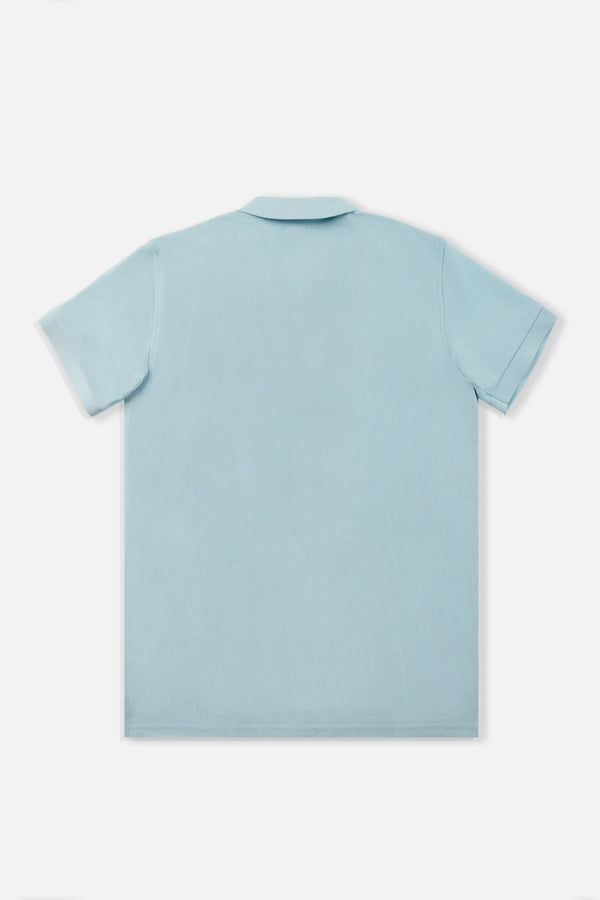 POLO SLIM COLOR CLEAR SKY