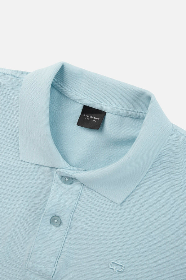 POLO SLIM COLOR CLEAR SKY