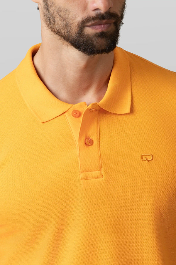 POLO SLIM COLOR FLAME  ORANGE