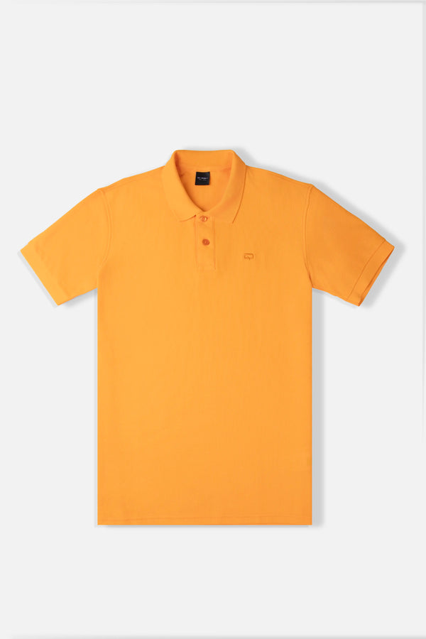 POLO SLIM COLOR FLAME  ORANGE