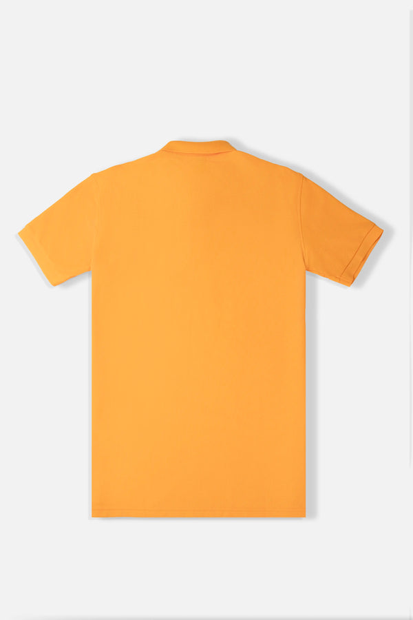 POLO SLIM COLOR FLAME  ORANGE