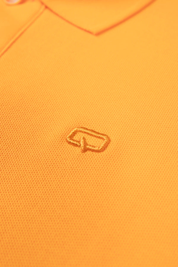 POLO SLIM COLOR FLAME  ORANGE