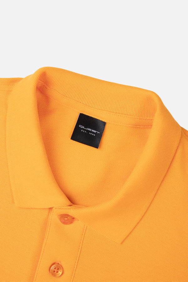POLO SLIM COLOR FLAME  ORANGE