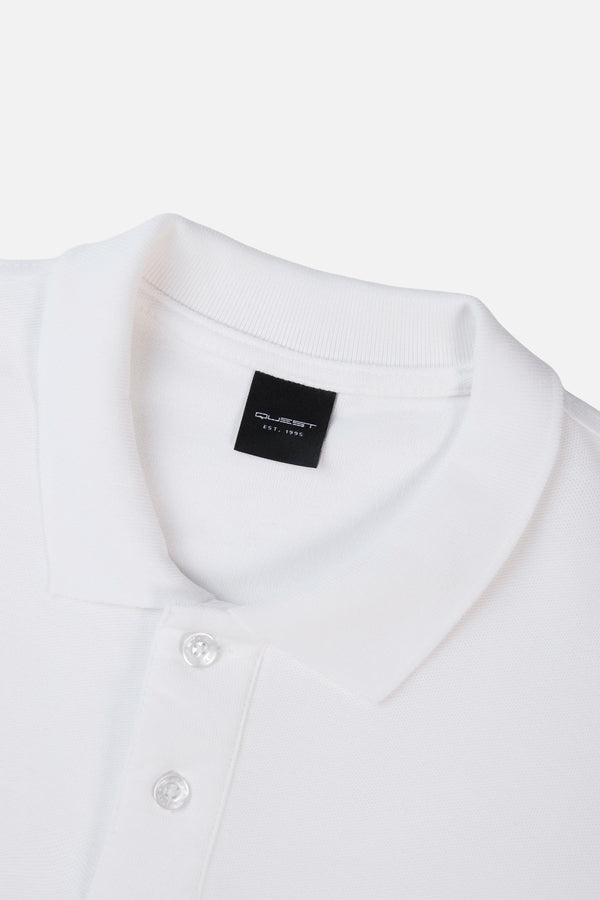 POLO SLIM COLOR BLANCO