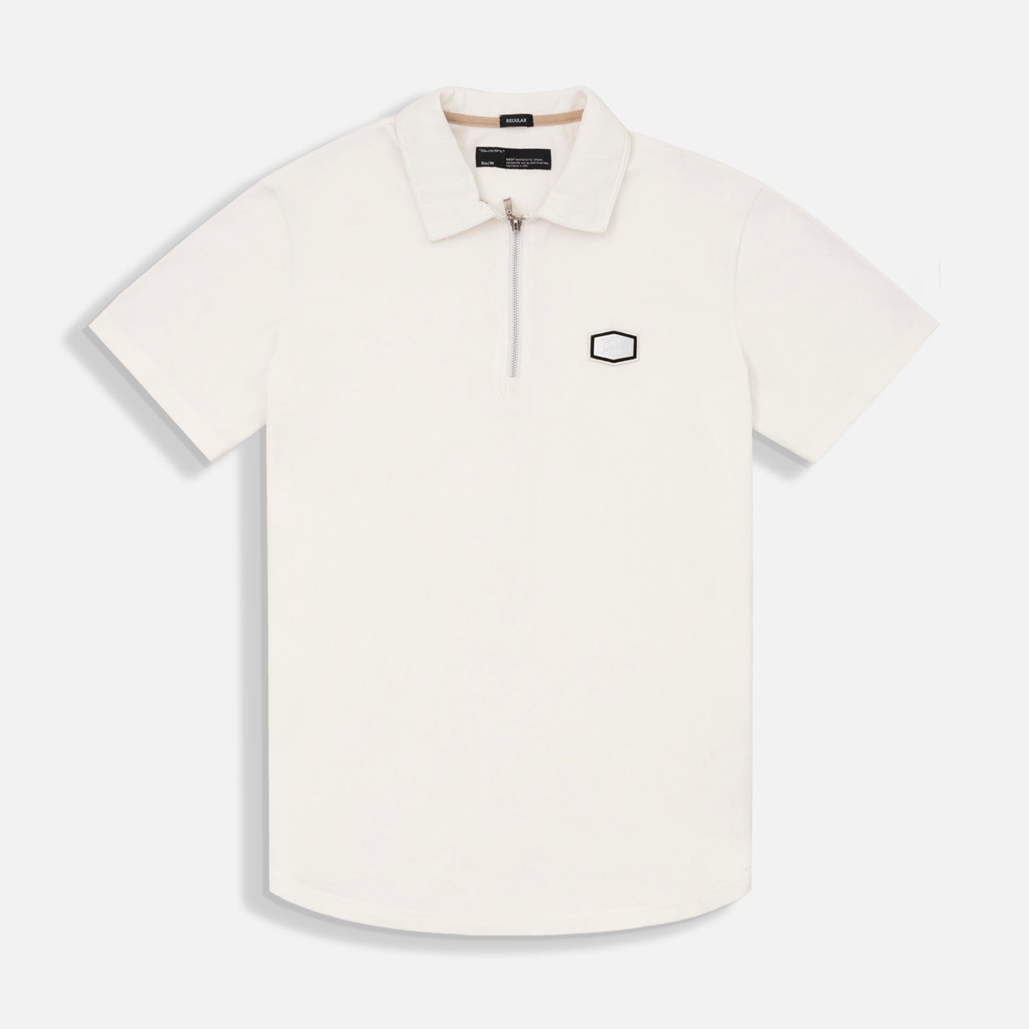 POLO MANGA CORTA COLOR IVORY
