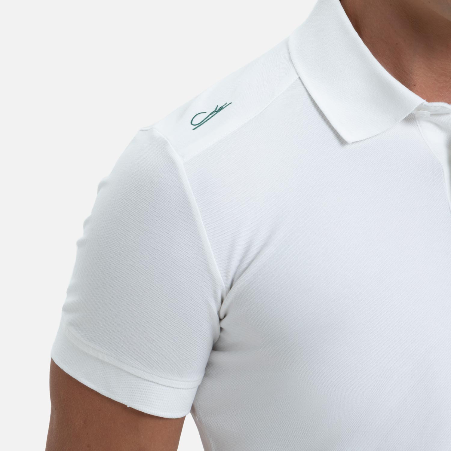 POLO MANGA CORTA COLOR IVORY