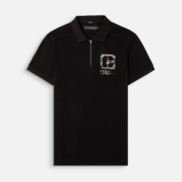 POLO MANGA CORTA COLOR NEGRO