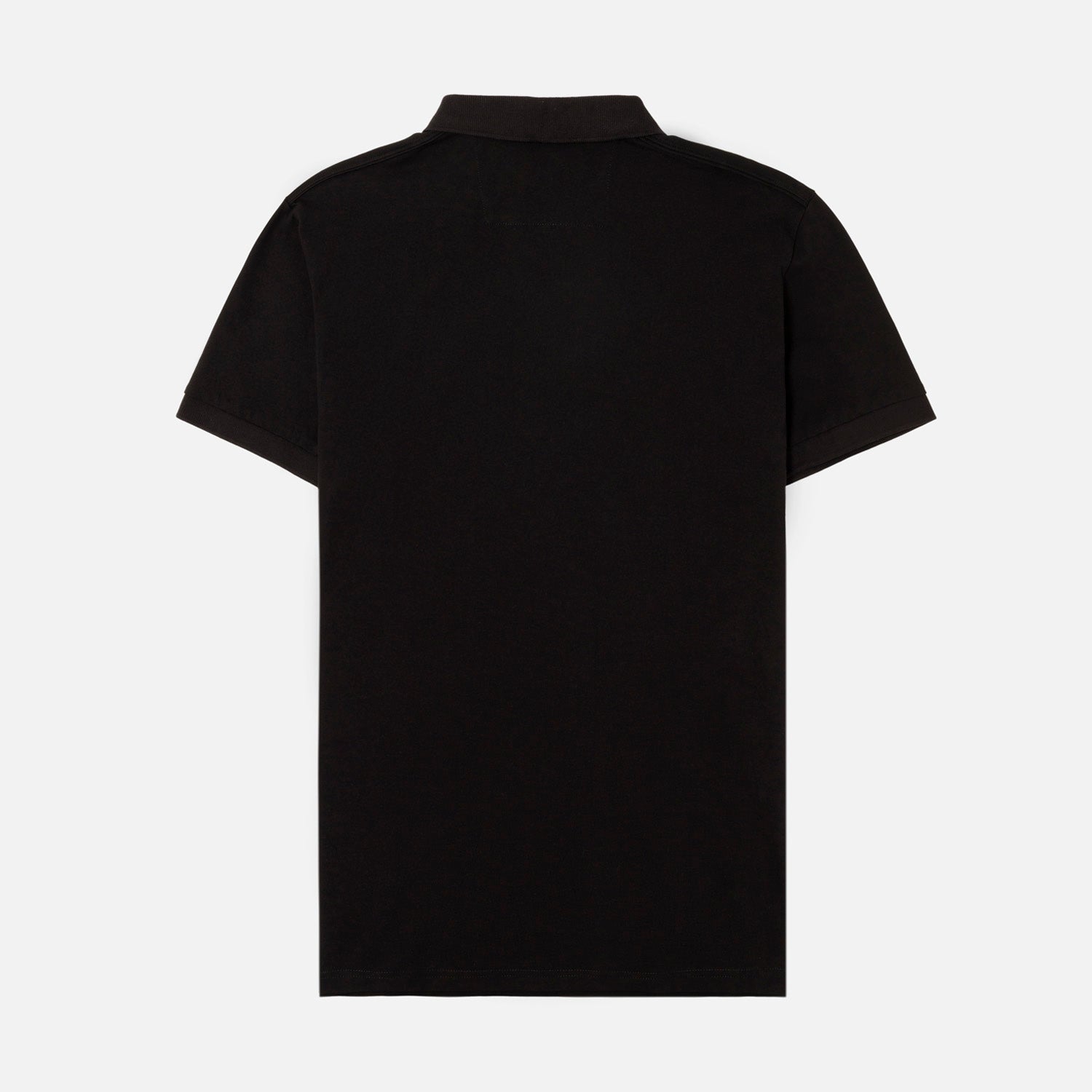 POLO MANGA CORTA COLOR NEGRO