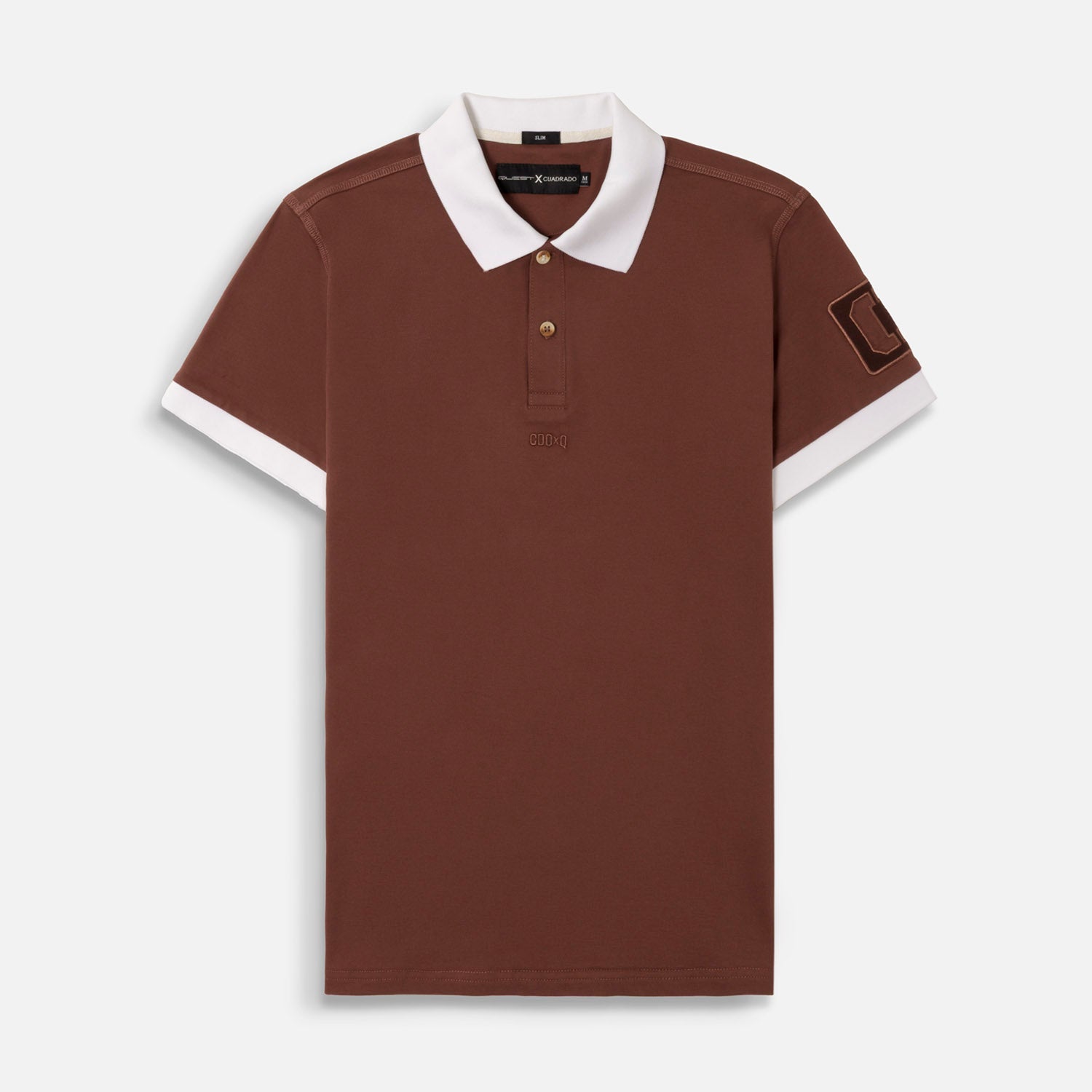 POLO MANGA CORTA COLOR BRUNETTE