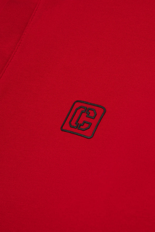 POLO MANGA CORTA COLOR ROJO