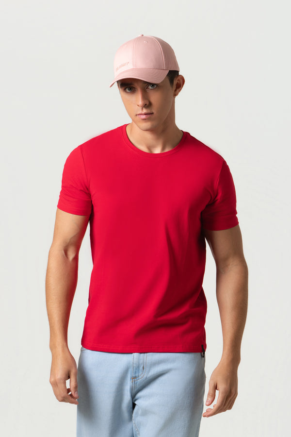 CAMISETA ESPECIAL UNICOLOR COLOR ROJO