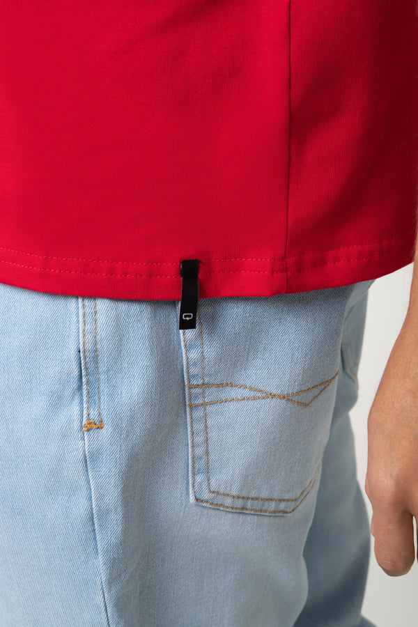 CAMISETA ESPECIAL UNICOLOR COLOR ROJO