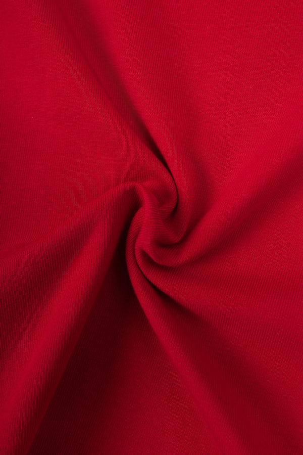 CAMISETA ESPECIAL UNICOLOR COLOR ROJO