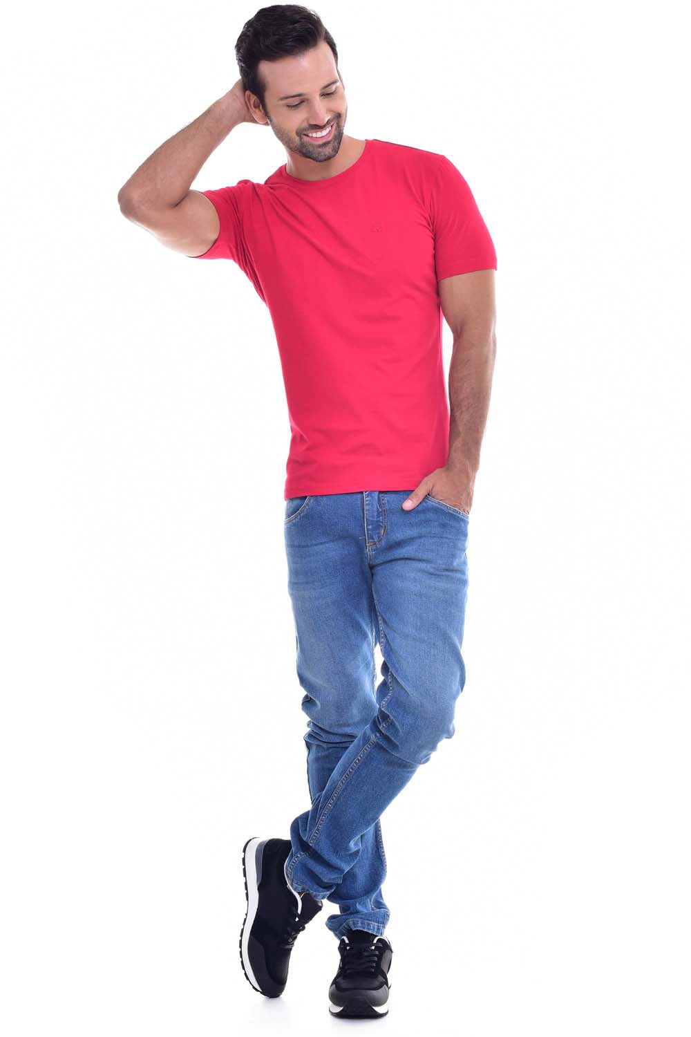 CAMISETA ESPECIAL UNICOLOR COLOR ROJO