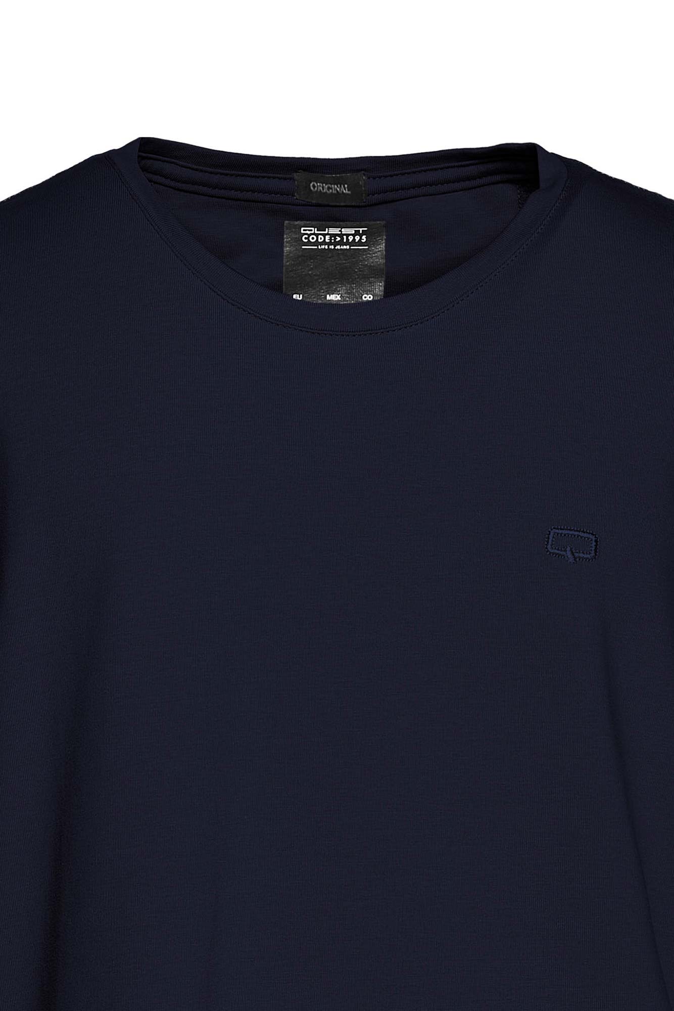 CAMISETA ESPECIAL UNICOLOR COLOR AZUL OSCURO