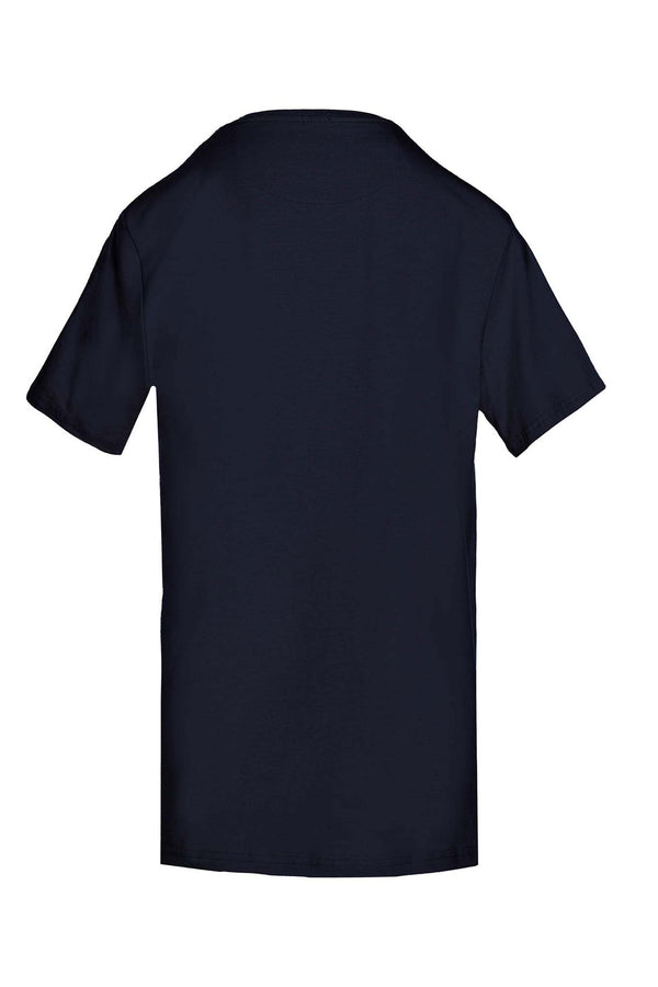 CAMISETA ESPECIAL UNICOLOR COLOR AZUL OSCURO