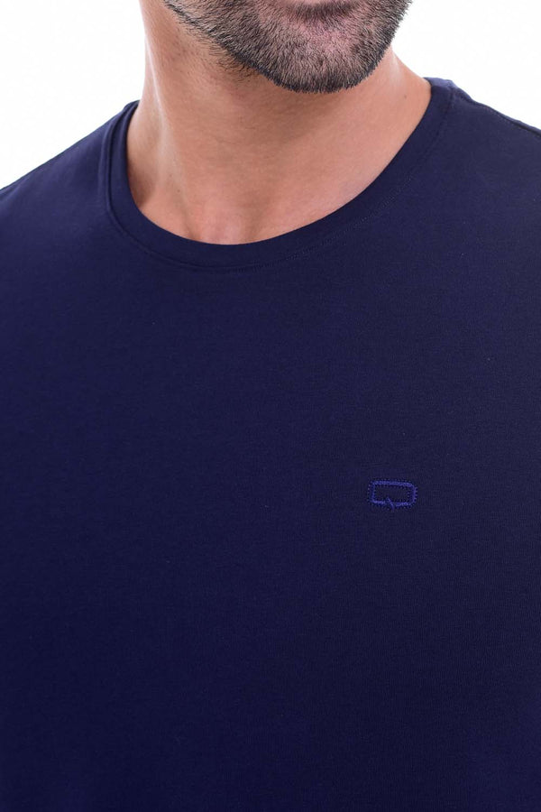 CAMISETA ESPECIAL UNICOLOR COLOR AZUL OSCURO