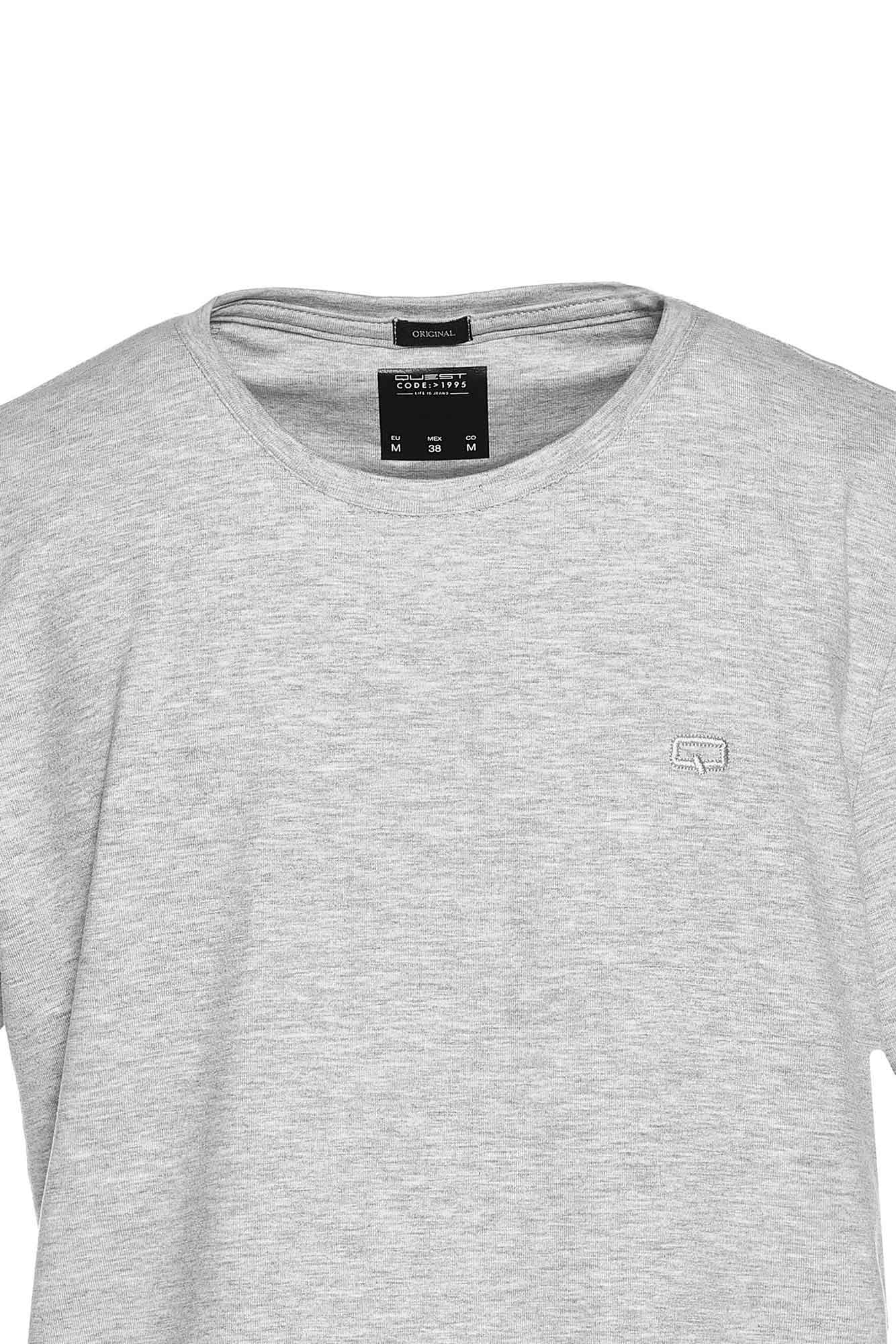 CAMISETA ESPECIAL UNICOLOR COLOR GRIS JASPE CLARO