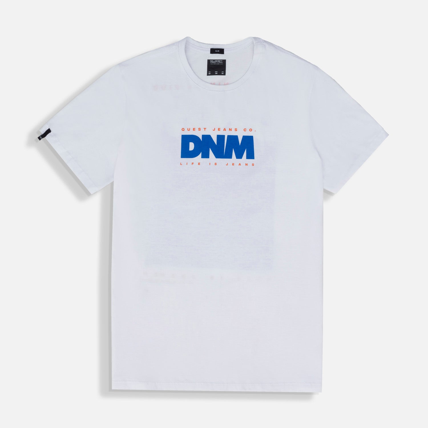 CAMISETA ESPECIAL ESTAMPADO LOCALIZADO COLOR BLANCO BLANCO