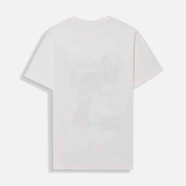 CAMISETA ESPECIAL ESTAMPADO LOCALIZADO COLOR IVORY