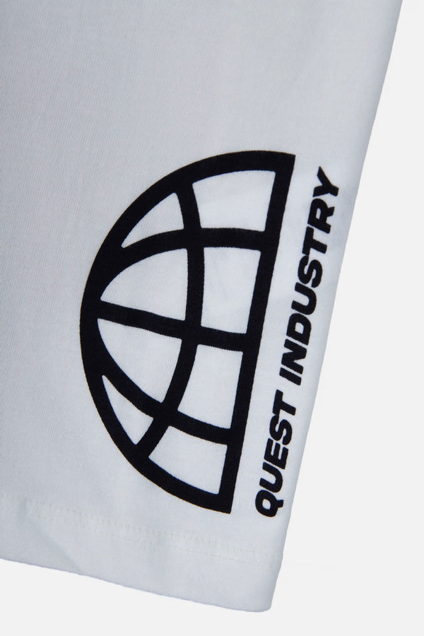 CAMISETA ESPECIAL ESTAMPADO LOCALIZADO COLOR IVORY