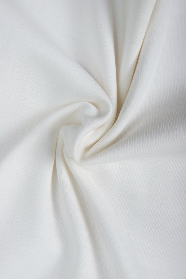 CAMISETA ESPECIAL ESTAMPADO LOCALIZADO COLOR IVORY