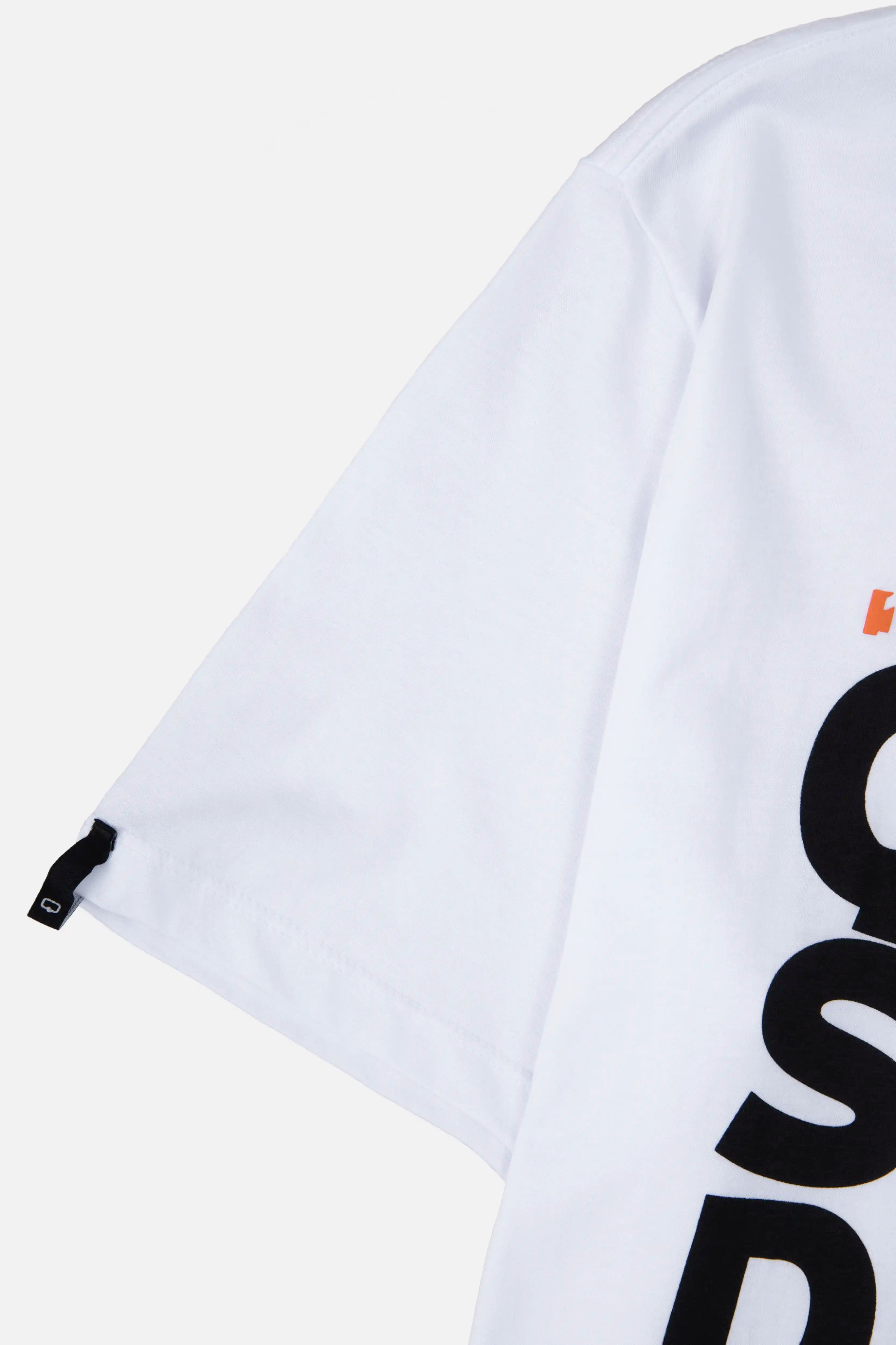 CAMISETA ESPECIAL ESTAMPADO LOCALIZADO COLOR BLANCO BLANCO