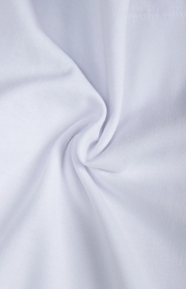 CAMISETA ESPECIAL ESTAMPADO LOCALIZADO COLOR BLANCO BLANCO