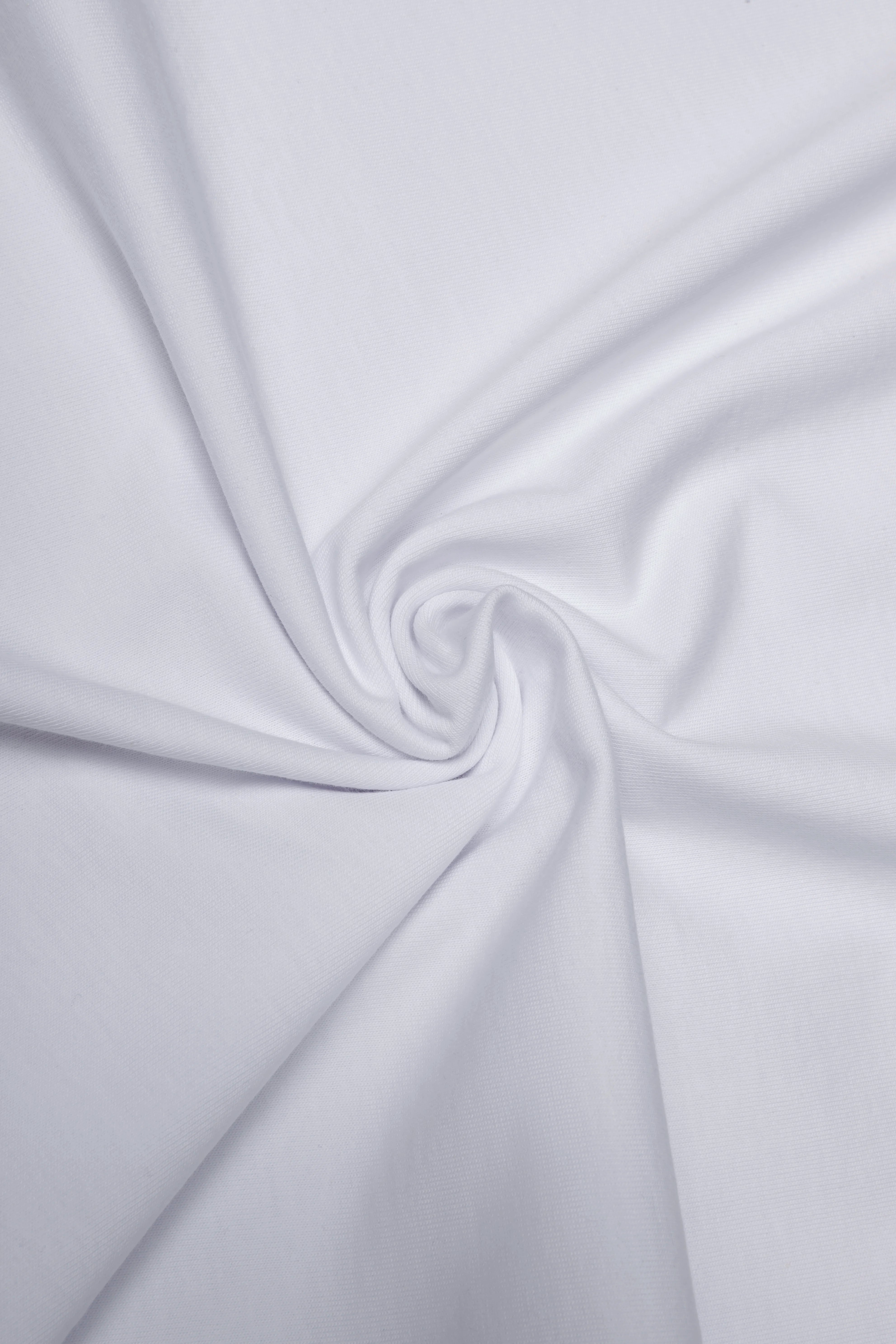 CAMISETA ESPECIAL ESTAMPADO LOCALIZADO COLOR BLANCO OPTICO