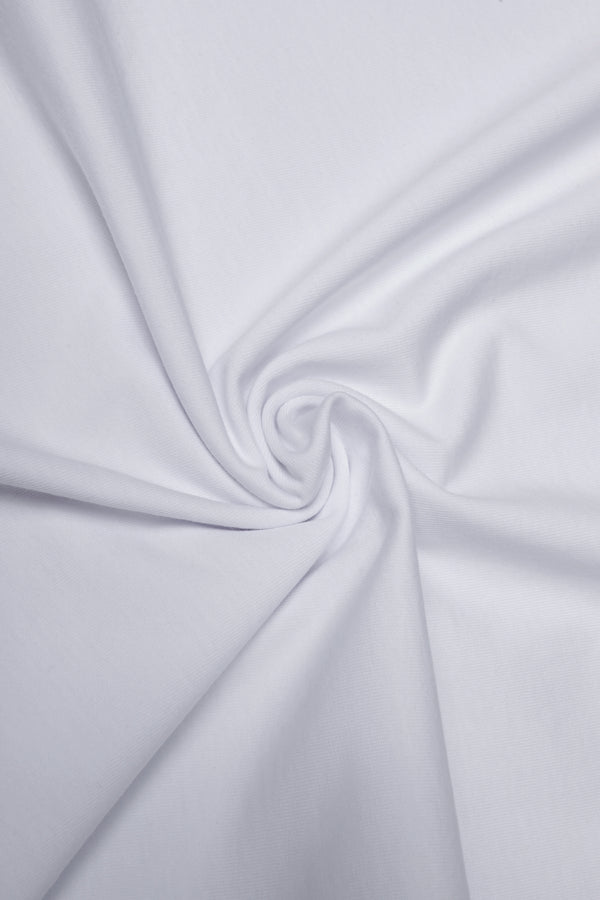 CAMISETA ESPECIAL ESTAMPADO LOCALIZADO COLOR BLANCO OPTICO