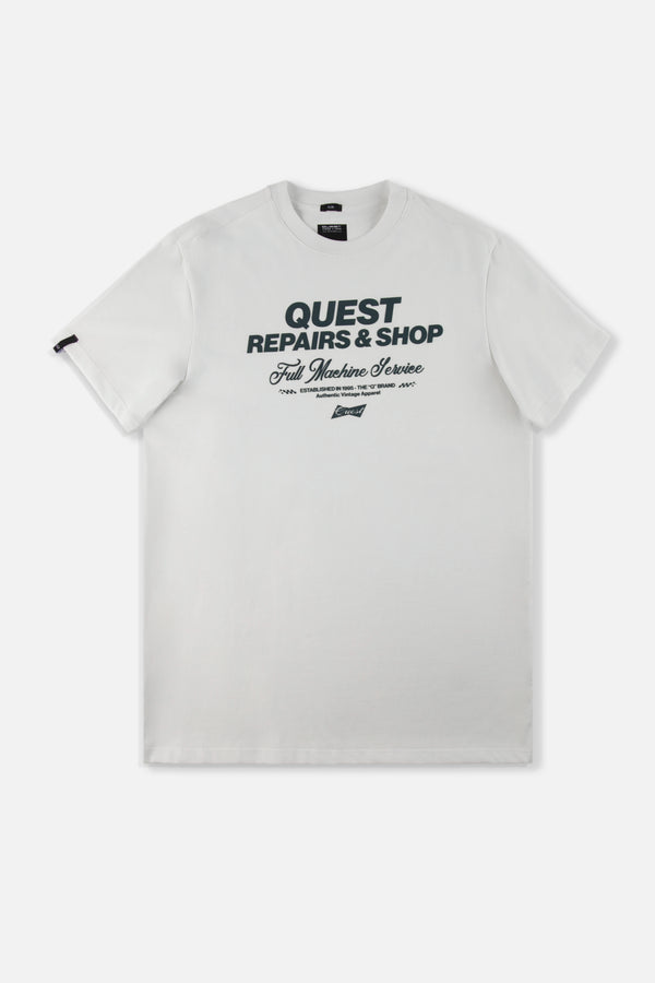 CAMISETA ESPECIAL ESTAMPADO LOCALIZADO COLOR IVORY