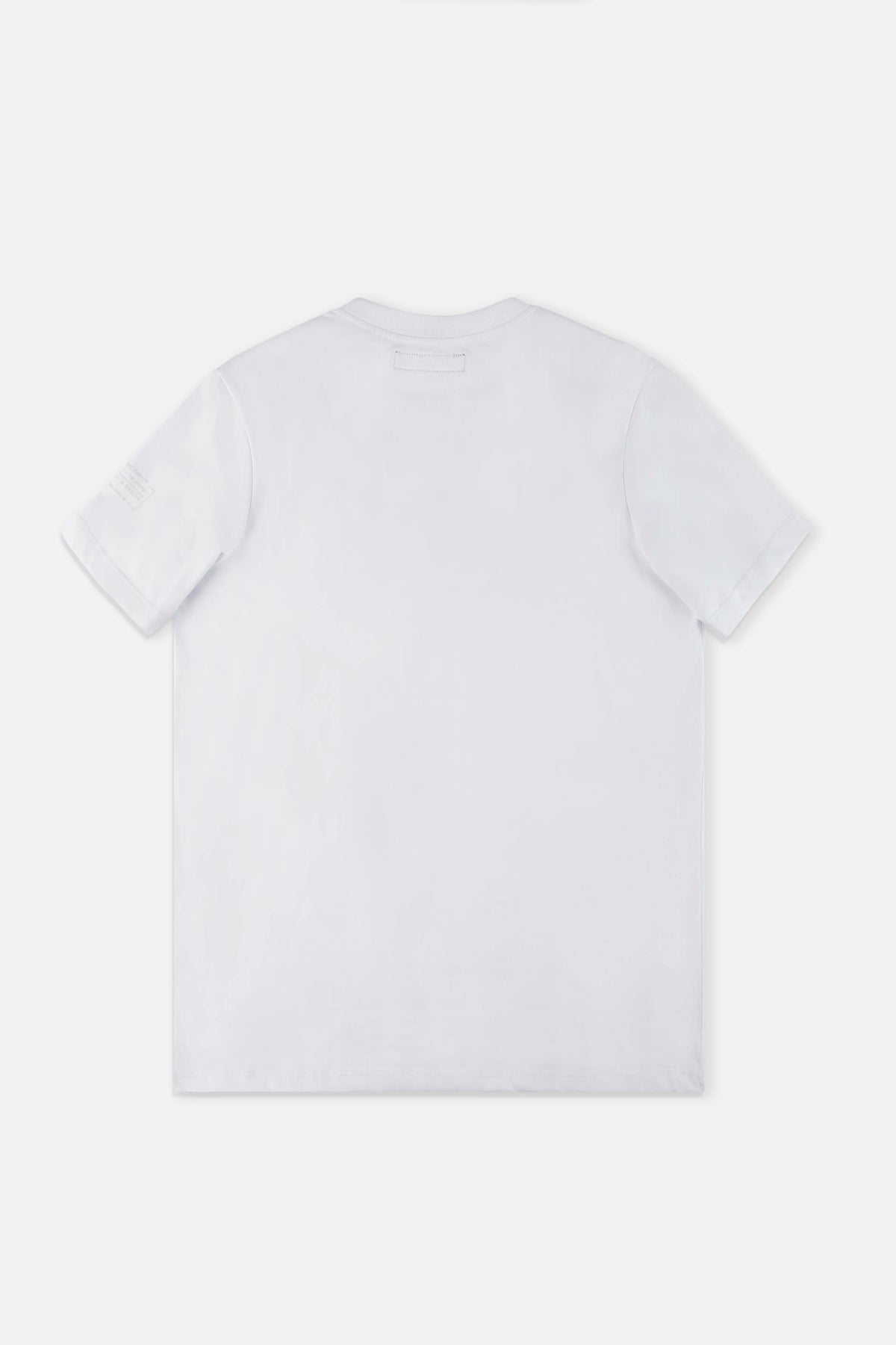 CAMISETA ESTAMPADO LOCALIZADO COLOR BLANCO