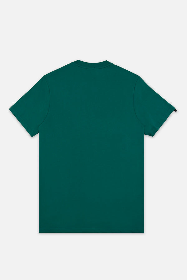 CAMISETA ESPECIAL ESTAMPADO LOCALIZADO COLOR VERDE STORM