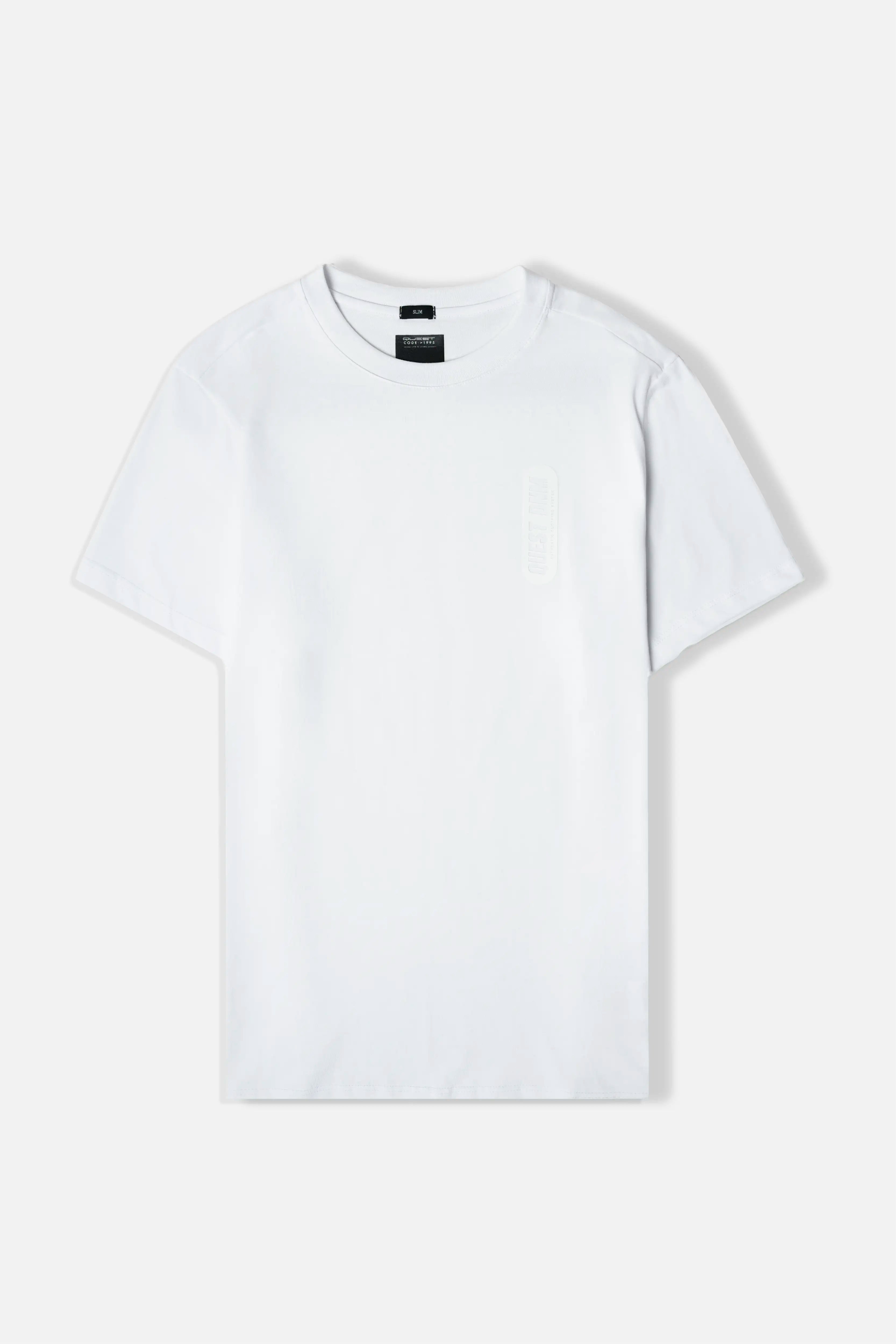 CAMISETA ESPECIAL ESTAMPADO LOCALIZADO COLOR BLANCO BLANCO