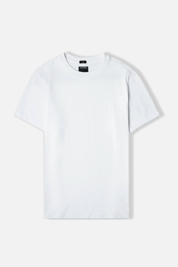 CAMISETA ESPECIAL ESTAMPADO LOCALIZADO COLOR BLANCO BLANCO