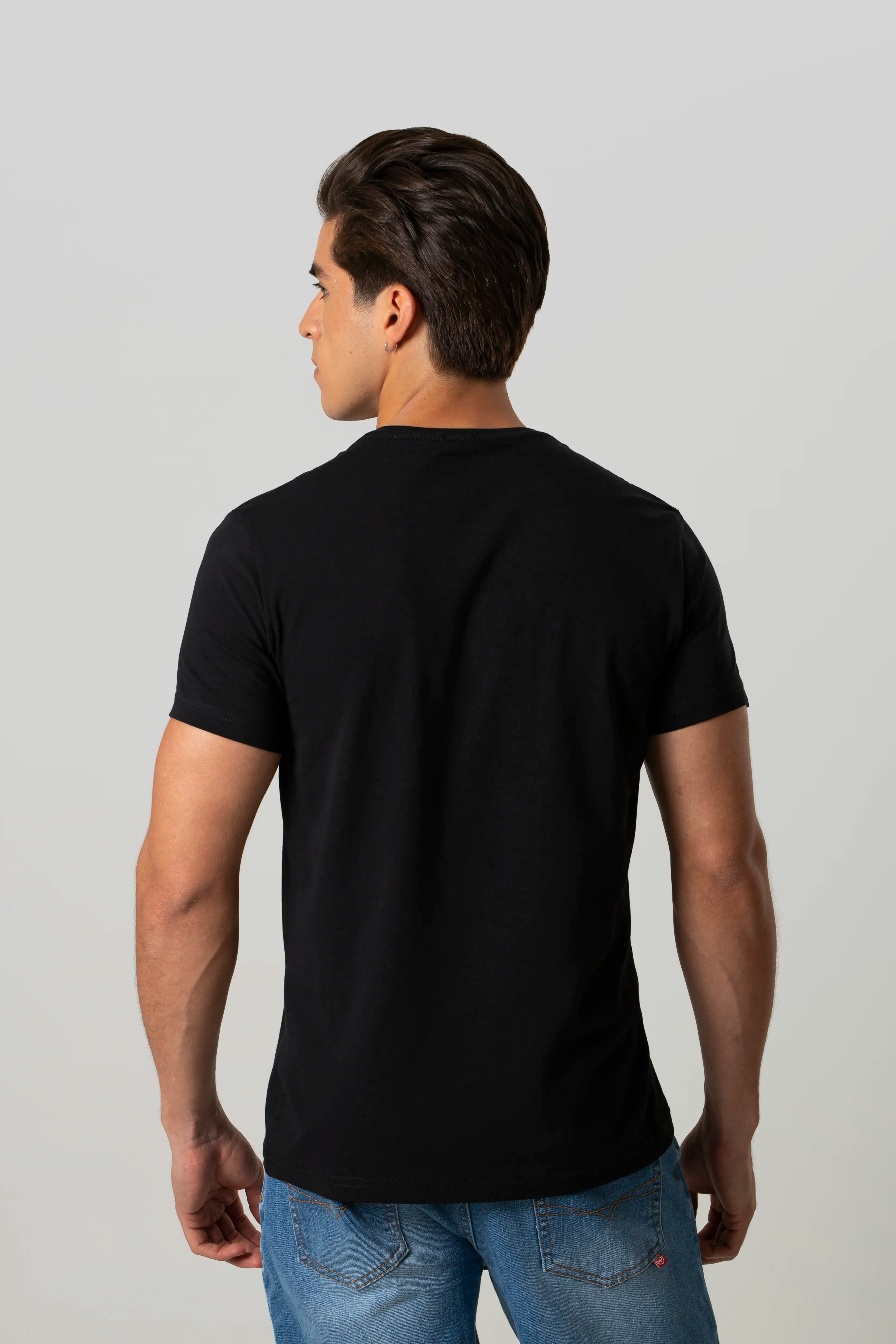 CAMISETA ESPECIAL UNICOLOR COLOR NEGRO