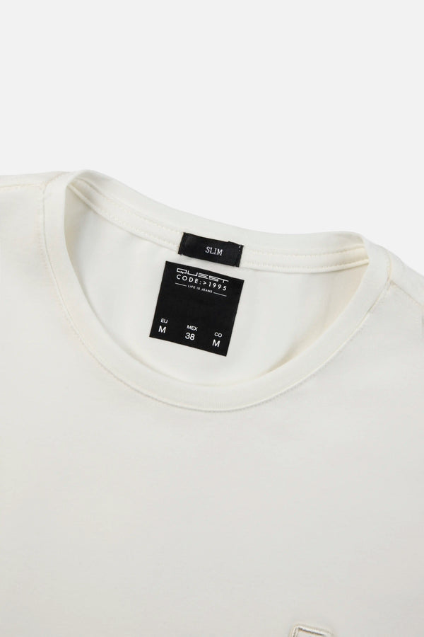 CAMISETA ESPECIAL UNICOLOR COLOR IVORY